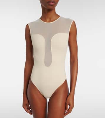 Unique mesh-trimmed swimsuit | Eres