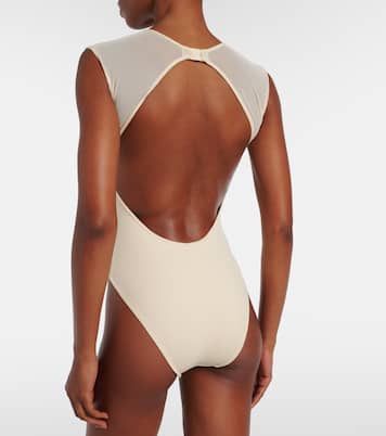 Unique mesh-trimmed swimsuit | Eres