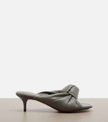 Pantoletten Cherry Knot aus Leder | Bottega Veneta