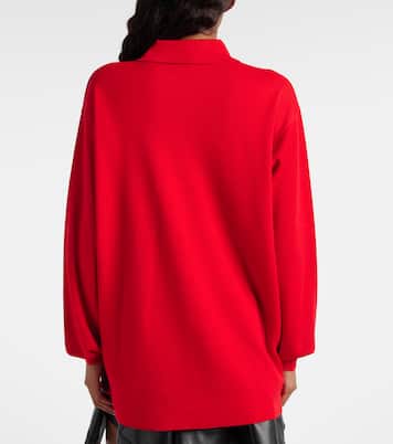 Double L cashmere-blend polo sweater | Loewe