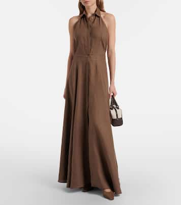 Eldred linen maxi dress | Ralph Lauren Collection