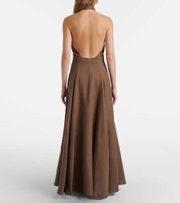Eldred linen maxi dress | Ralph Lauren Collection