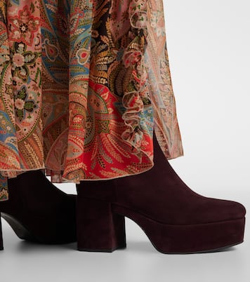 Sally suede ankle boots | Gianvito Rossi