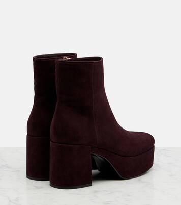 Sally suede ankle boots | Gianvito Rossi