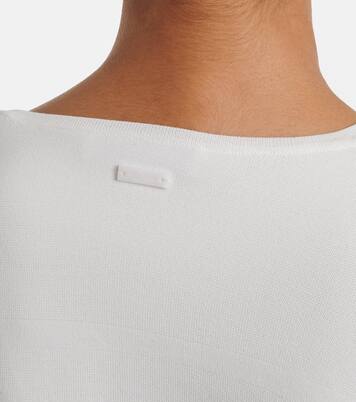 Embellished crêpe top | Max Mara
