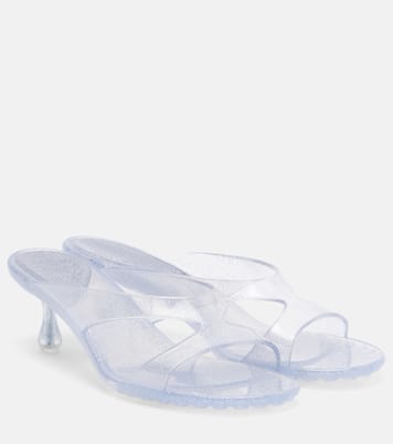 Jelly Drop glitter TPU mules | Jimmy Choo