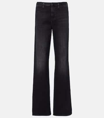 Web Stripe straight jeans | Gucci