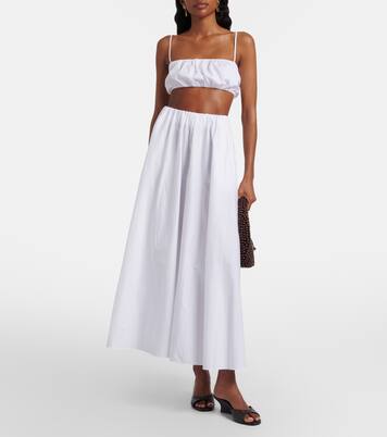 Fiore cotton crop top | Staud