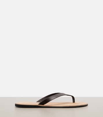Beach leather thong sandals | The Row