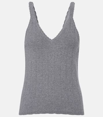 Suni cotton and cashmere tank top | Lisa Yang