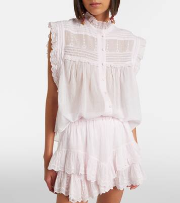 Blusa Dersia in cotone con ricamo | Marant Etoile