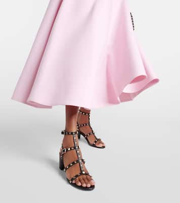 Sandalen Rockstud 65 aus Leder | Valentino Garavani