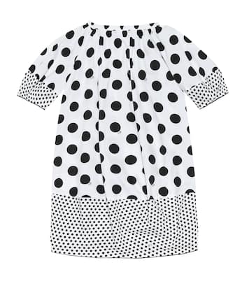 Robe en coton à pois | Il Gufo