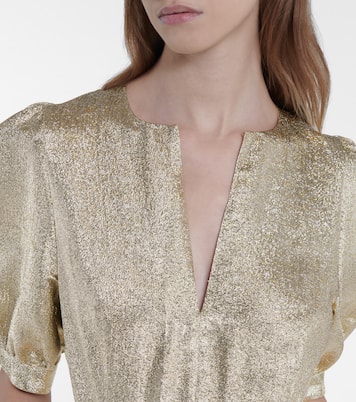 Mono Elisa de crepé metalizado | Stella McCartney