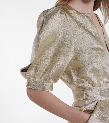 Mono Elisa de crepé metalizado | Stella McCartney