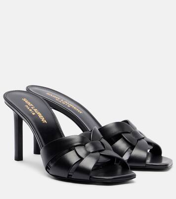 Tribute 85 leather sandals | Saint Laurent