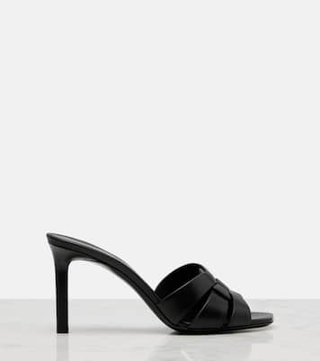 Tribute 85 leather sandals | Saint Laurent