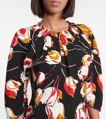 Robe midi à fleurs | Marni