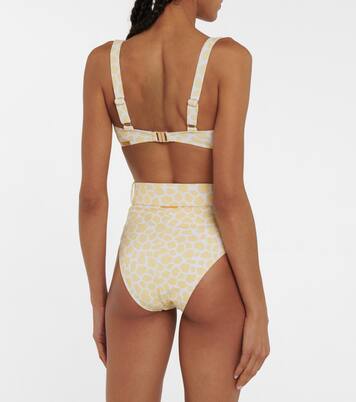 Haut de bikini Clara imprimé | Alexandra Miro