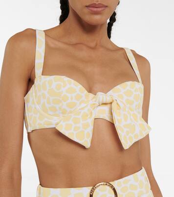 Haut de bikini Clara imprimé | Alexandra Miro