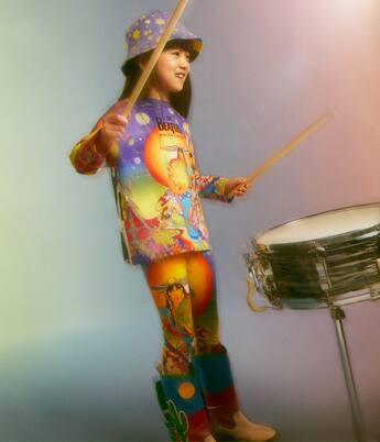 Bedruckte Leggings aus Jersey | Stella McCartney Kids