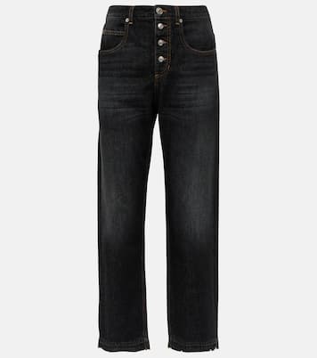High-Rise Straight Jeans Belden | Marant Etoile