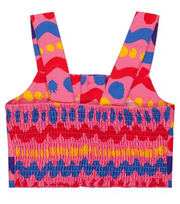 Printed cotton crop top | Stella McCartney Kids
