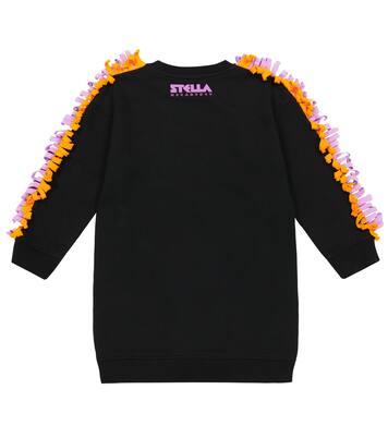 x Disney® fringed cotton fleece dress | Stella McCartney Kids