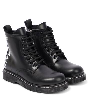 Stiefel aus Leder | Balmain Kids