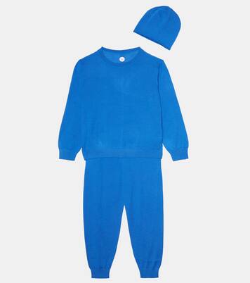 Louie cashmere and silk sweatpants | The Row Kids
