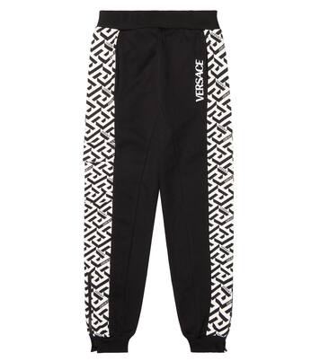 La Greca cotton jersey sweatpants | Versace Kids