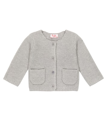 Baby Cardigan aus Schurwolle | Il Gufo