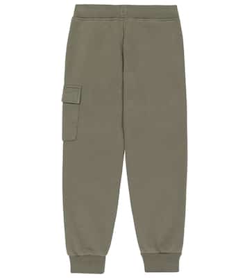 Logo cotton jersey sweatpants | C.P. Company Kids