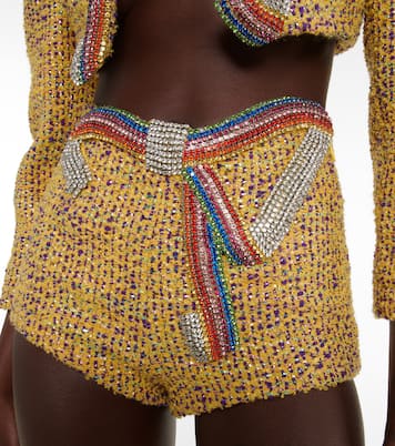 Verzierte Shorts aus Tweed | Area