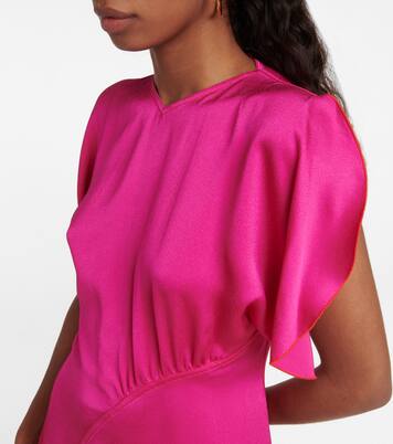 Robe en satin | Victoria Beckham