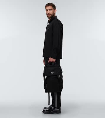 Derbies en cuir brossé | Prada