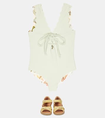 Palm Springs scalloped swimsuit | Marysia Bumby