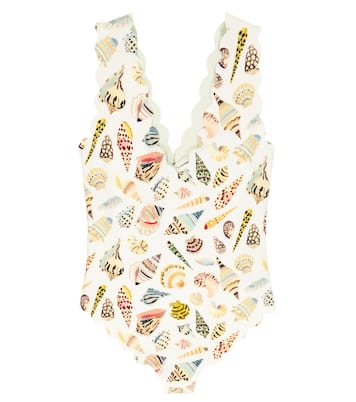 Palm Springs scalloped swimsuit | Marysia Bumby