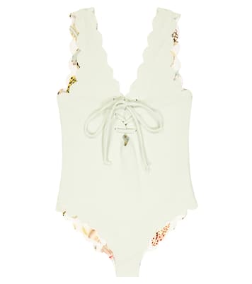 Palm Springs scalloped swimsuit | Marysia Bumby