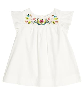 Bébé – Robe Laurie brodée en coton | Bonpoint