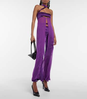 Hose aus Seidensatin | Didu