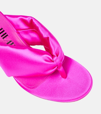 Sandalen Rem aus Satin | The Attico