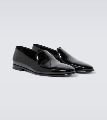 Slip-Ons Mario aus Lackleder | Manolo Blahnik