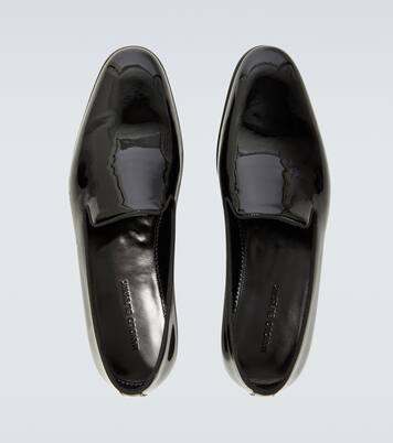 Slip-Ons Mario aus Lackleder | Manolo Blahnik