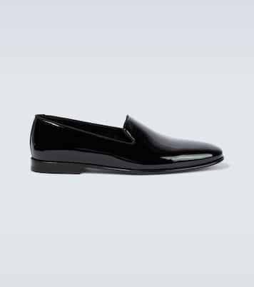 Slip-Ons Mario aus Lackleder | Manolo Blahnik