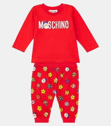 Bebé - set de camiseta y pantalones estampados | Moschino Kids