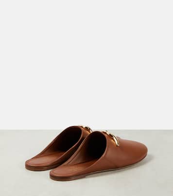 VLogo Signature leather mules | Valentino Garavani