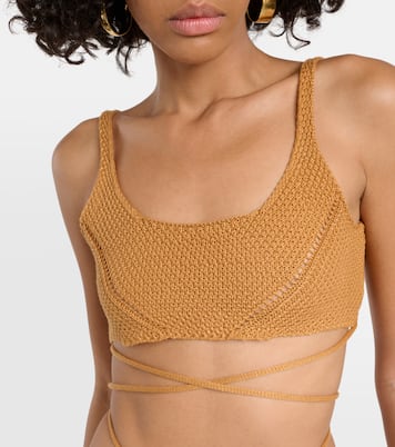 Cropped-Top Alma aus Strick | Bananhot