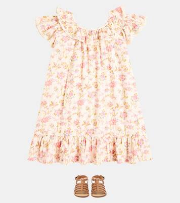 Natiya ruffled floral cotton dress | Louise Misha