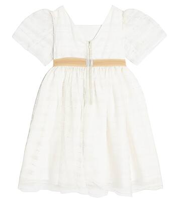 Bow-detail tulle dress | Patachou